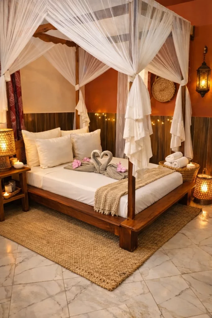 Bungalow le grand hotel du tsingy lit